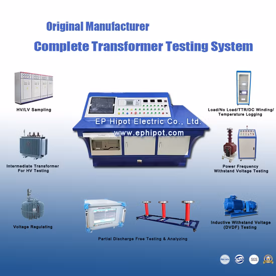 IEC Standard China Automatic Transformer Test Bench Transformer Testing System Load Loss No Load Current High Voltage Tester